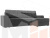 Угловой диван Эмир БС правый угол (Серый)