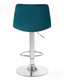 Стул барный DOBRIN TAILOR (морской волны велюр (MJ9-99))