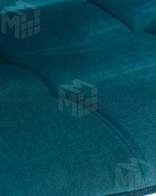 Стул барный DOBRIN TAILOR WHITE (морской волны велюр (MJ9-99))