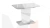 Стол раздвижной Аризона Тип 1 - КМ+02.85.000.001 Белый, Ателье светлый глянец
