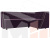 Кухонный угловой диван Лофт правый угол (Фиолетовый\Бежевый)