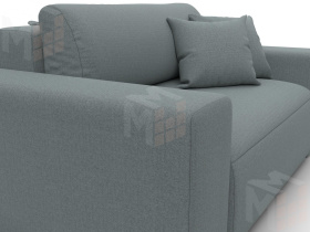 Кресло Лига-036 НПБ ( Амур серый )