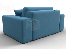 Кресло Лига-036 НПБ ( Амур голубой )