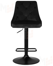 Стул барный DOBRIN JOSEPH BLACK (черный велюр (MJ9-101))