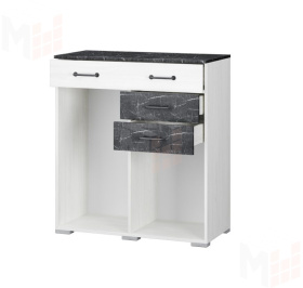 Комод Теана (ясень анкор светлый/мрамор дарк)