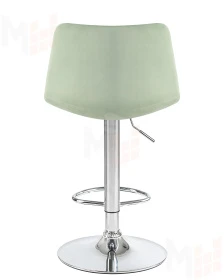 Стул барный DOBRIN TAILOR (пудрово-мятный велюр (MJ9-87))