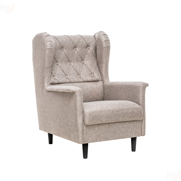 Кресло Leset Флори (Preston 290 серый)