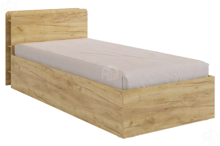 Каркас кровати Юниор 90х200 см дуб крафт золотой