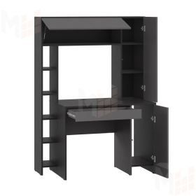  Стол компьютерный Комфорт 12.71 Антрацит, Темно - серый