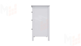 Комод КЫМОР 3 ящика белый