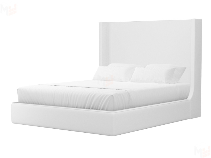 Интерьерная кровать Ларго (Белый)