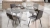 Стол обеденный Райнер Тип 1 Белый, Ателье темный