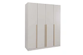 Шкаф 4-х створчатый Николь 24 Кашемир/Сатин