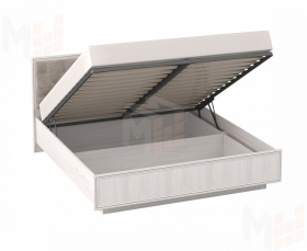 Кровать с подъемным механизмом  PAOLA 307 Люкс (1600) Ясень светлый патина