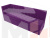 Кухонный диван Бриз с углом слева (Фиолетовый)