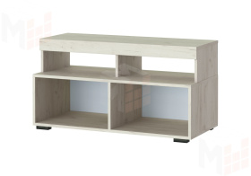 Тумба малая ТМС-1200 СОНАТА Дуб Крафт белый - Антрацит