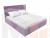 Интерьерная кровать Кариба 180 (Сиреневый)