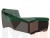 Модуль Монреаль канапе (Зеленый\Коричневый)