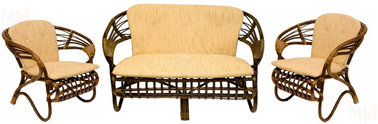 Комплект "Кебун" - диван + 2 кресла - dh