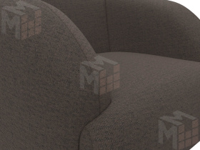 Кресло Лига-041 ( Амур 05 коричневый )