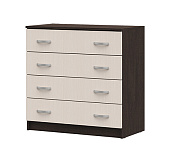 Комод 4 ящика Басса КМ 554 М венге - дуб белфорт
