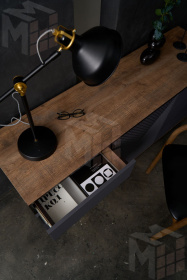 Комод Копенгаген (дуб самдал/серый графит)