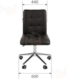 Кресло для оператора CHAIRMAN 030 CHROME