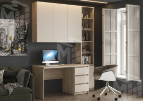 Стол письменный Бостон СП-001 (крафт серый/кашемир)