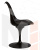Стул обеденный DOBRIN TULIP (черное основание, цвет черный (B-03))