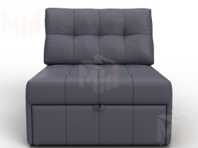 Кресло-кровать Лига-107 (80) ( GRIFON 15 серый )