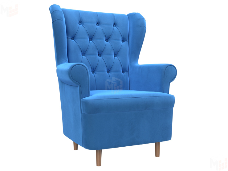 Кресло Торин Люкс (Голубой)