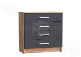 Комод Мартина 800 (дуб крафт/графит)