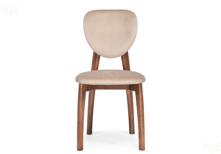 Стул деревянный Вакимо tenerife beige / орех миланский