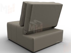Кресло-кровать Лига-107 (80) ( GRIFON 04 бежевый )