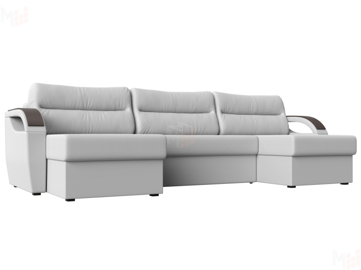 П-образный диван Форсайт (Белый)