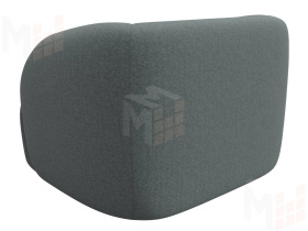 Кресло Лига-041 ( Амур 07 серый )