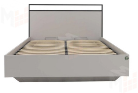 Кровать Николь 7.16 с основанием Кашемир/черный