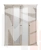 Шкаф Афина 4-дверный (1+2+1) с зеркалом крем корень