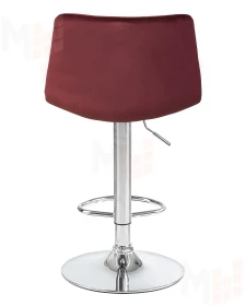 Стул барный DOBRIN TAILOR (винный велюр (MJ9-35))