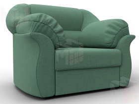 Кресло Карнелла ( Амур 11 зеленый )