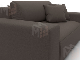 Кресло Лига-036 НПБ ( Амур коричневый )