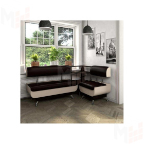 Кухонный диван Валенсия 221-101 Стандартный комплект 1100х1500 с полками 