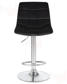 Стул барный DOBRIN TAILOR (черный велюр (MJ9-101))