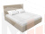 Интерьерная кровать Кариба 160 (Бежевый)