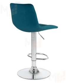Стул барный DOBRIN TAILOR (морской волны велюр (MJ9-99))