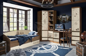 Серия детской мебели Пираты - комната №1