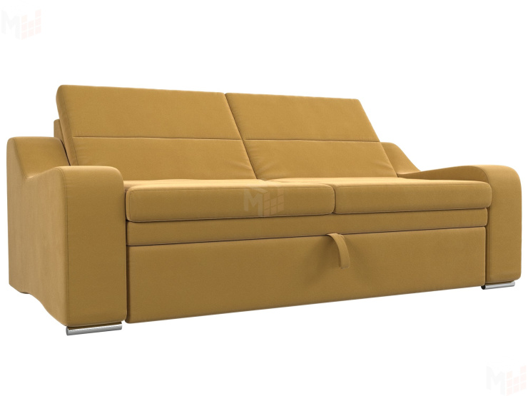 Прямой диван Медиус (Желтый)