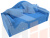 Прямой диван софа Сойер (Голубой)
