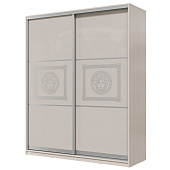 Шкаф-купе Премиум (стекло лакобель с печатью) 2,0 м (вариант 3)
