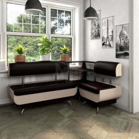 Кухонный диван Валенсия 221-101 Стандартный комплект 1700х1100 с полками 